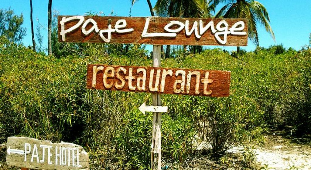 Villa Paje Lounge Eksteriør billede